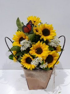 Sunflowers in a Bag